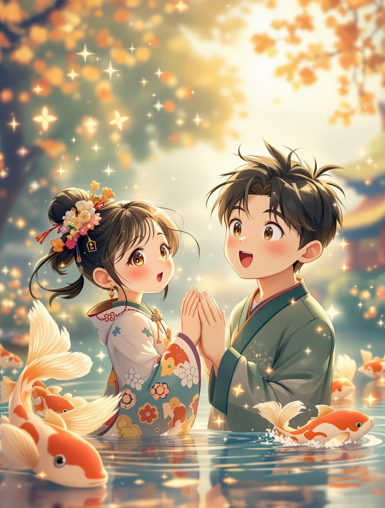 捡到一只锦鲤少女 - 韩国网络剧短剧热门动漫短剧封面